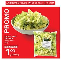 Promotions Kropsla met bieslook planty fresh - Produit maison - Alvo - Valide de 08/05/2024 à 14/05/2024 chez Alvo