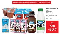 Promoties Melkproducten inex 2e aan -50% - Inex - Geldig van 08/05/2024 tot 21/05/2024 bij Alvo