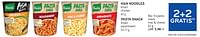 Asia noodles knorr + pasta snack knorr 2+2 gratis-Knorr