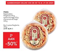 Pizza repomodoro 2e aan -50%-Re Pomodoro