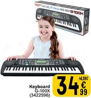 Promoties Keyboard g 100x - I Dance - Geldig van 14/05/2024 tot 27/05/2024 bij Cora