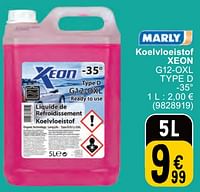 Promoties Koelvloeistof xeon g12-oxl type d - Marly - Geldig van 14/05/2024 tot 27/05/2024 bij Cora