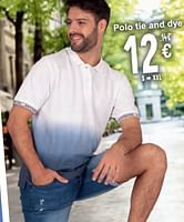 Promoties Polo tie and dye - Huismerk - Cora - Geldig van 14/05/2024 tot 27/05/2024 bij Cora