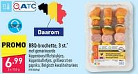Promoties Bbq-brochette - Huismerk - Aldi - Geldig van 20/05/2024 tot 26/05/2024 bij Aldi