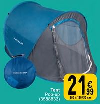 Tent pop up-Huismerk - Cora