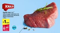 Promoties Gepelde steak - Huismerk - Aldi - Geldig van 20/05/2024 tot 26/05/2024 bij Aldi