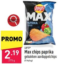 Max chips paprika-Lay