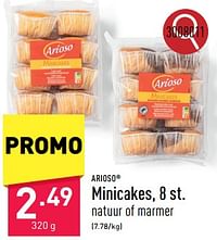 Minicakes-Arioso