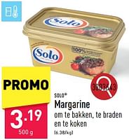 Promoties Margarine - Solo - Geldig van 20/05/2024 tot 26/05/2024 bij Aldi