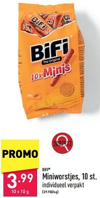 Miniworstjes-Bifi