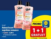 Promotions Adoucissant suprême romance - Silan - Valide de 15/05/2024 à 21/05/2024 chez Lidl