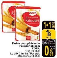 Promotions Farine pour pâtisserie patisseriebloem cora - Produit maison - Cora - Valide de 14/05/2024 à 18/05/2024 chez Cora