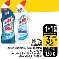 Promotions Gel wc wc-gel harpic - Harpic - Valide de 14/05/2024 à 18/05/2024 chez Cora