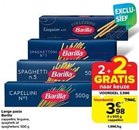 Promoties Lange pasta barilla - Barilla - Geldig van 15/05/2024 tot 28/05/2024 bij Carrefour