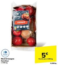 Meal kit lasagne carrefour-Huismerk - Carrefour 