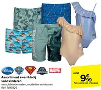 Promoties Assortiment zwemkledij voor kinderen - Huismerk - Carrefour  - Geldig van 15/05/2024 tot 27/05/2024 bij Carrefour