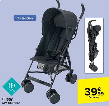 Promoties Buggy - Tex Baby - Geldig van 15/05/2024 tot 27/05/2024 bij Carrefour