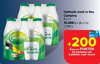 Promoties Halfvolle melk in fles campina - Campina - Geldig van 15/05/2024 tot 27/05/2024 bij Carrefour