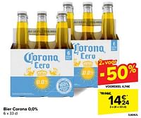 Promoties Bier corona - Corona - Geldig van 15/05/2024 tot 27/05/2024 bij Carrefour