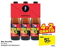 Promoties Bier terra pils - Terra - Geldig van 15/05/2024 tot 27/05/2024 bij Carrefour