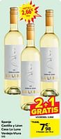 Promoties Castilla y léon casa la luna verdejo viura wit - Witte wijnen - Geldig van 15/05/2024 tot 27/05/2024 bij Carrefour