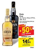 Promoties Witte porto - Porto Cruz - Geldig van 15/05/2024 tot 27/05/2024 bij Carrefour