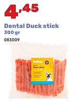 Promoties Dental duck stick - Boomy - Geldig van 06/05/2024 tot 22/06/2024 bij Happyland