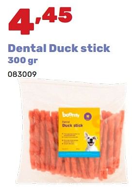 Promotions Dental duck stick - Boomy - Valide de 06/05/2024 à 22/06/2024 chez Happyland