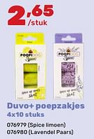 Promoties Duvo+ poepzakjes - Duvoplus - Geldig van 06/05/2024 tot 22/06/2024 bij Happyland