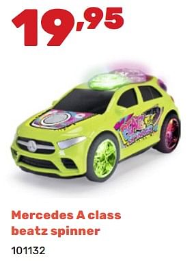 Promoties Mercedes a class beatz spinner - Dickie Toys Construction - Geldig van 06/05/2024 tot 22/06/2024 bij Happyland