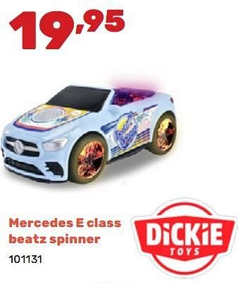 Promoties Mercedes e class beatz spinner - Dickie Toys Construction - Geldig van 06/05/2024 tot 22/06/2024 bij Happyland