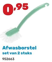 Promoties Afwasborstel - Huismerk - Happyland - Geldig van 06/05/2024 tot 22/06/2024 bij Happyland