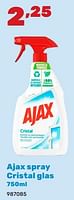 Promoties Ajax spray cristal glas - Ajax - Geldig van 06/05/2024 tot 22/06/2024 bij Happyland