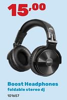 Promoties Boost headphones - Boost - Geldig van 06/05/2024 tot 22/06/2024 bij Happyland