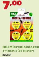 Promoties Bsi mierenlokdozen - BSI - Geldig van 06/05/2024 tot 22/06/2024 bij Happyland