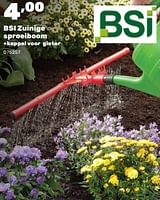 Promoties Bsi zuinige sproeiboom +koppel voor gieter - BSI - Geldig van 06/05/2024 tot 22/06/2024 bij Happyland