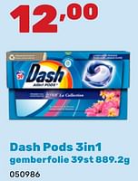 Promoties Dash pods 3in1 gemberfolie - Dash - Geldig van 06/05/2024 tot 22/06/2024 bij Happyland