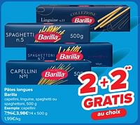 Promotions Pâtes longues barilla - Barilla - Valide de 15/05/2024 à 27/05/2024 chez Carrefour