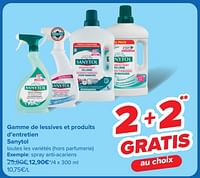 Promotions Spray anti-acariens - Sanytol - Valide de 15/05/2024 à 27/05/2024 chez Carrefour