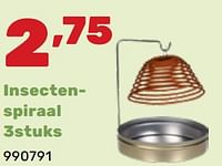 Promoties Insectenspiraal - Huismerk - Happyland - Geldig van 06/05/2024 tot 22/06/2024 bij Happyland