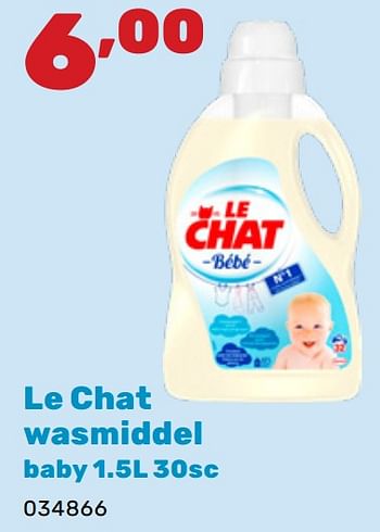 Promotions Le chat wasmiddel baby - Le Chat - Valide de 06/05/2024 à 22/06/2024 chez Happyland