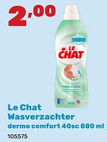 Promoties Le chat wasverzachter dermo comfort - Le Chat - Geldig van 06/05/2024 tot 22/06/2024 bij Happyland
