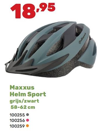 Promoties Maxxus helm sport - Maxxus - Geldig van 06/05/2024 tot 22/06/2024 bij Happyland