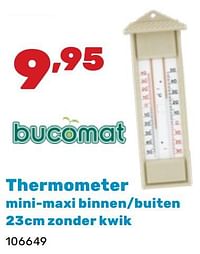 Thermometer-Bucomat