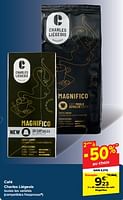 Promotions Capsules de café magnifico - Charles Liegeois - Valide de 15/05/2024 à 27/05/2024 chez Carrefour