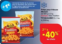 Promotions Frites pour friteuse mccain - Mc Cain - Valide de 15/05/2024 à 27/05/2024 chez Carrefour