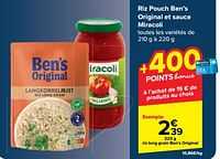 Promotions Riz long grain ben’s original - Ben'Original - Valide de 15/05/2024 à 27/05/2024 chez Carrefour