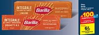 Promotions Spaghetti de blé complet integrale - Barilla - Valide de 15/05/2024 à 27/05/2024 chez Carrefour