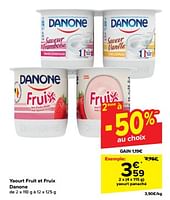 Promotions Yaourt panaché - Danone - Valide de 15/05/2024 à 28/05/2024 chez Carrefour