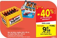 Promotions Bière jupiler blue - Jupiler - Valide de 15/05/2024 à 28/05/2024 chez Carrefour